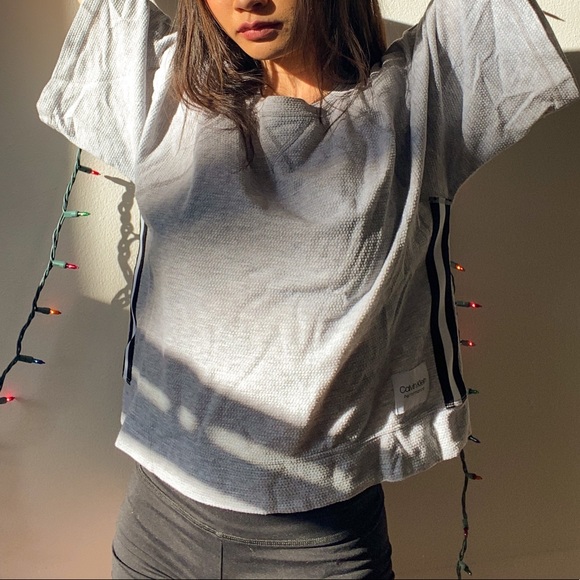 Calvin Klein Tops - CK Fleece Workout Shirt